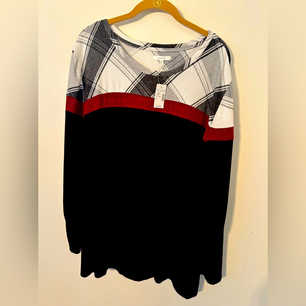 Maurices knotted waist shirt - NWT - Sz 3X